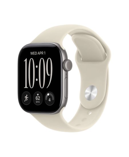 Apple Watch Series 12, 42 mm, Space Gray Aluminum Sand Sport Band M/L