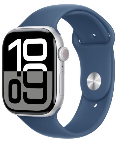 Умные часы Apple Watch Series 10 42 мм, M/L 140-245 мм, Aluminium Case GPS, Silver