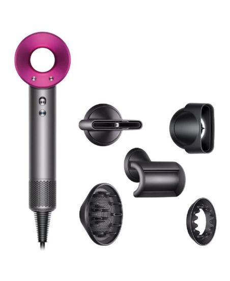 Фен Dyson Supersonic Nickel/Fuchsia HD08