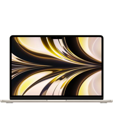 Apple MacBook Air 13" (M2, 8C CPU/8C GPU, 2022), 8 ГБ, 256 ГБ SSD, «сияющая звезда»