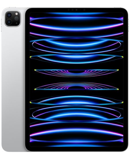 Apple iPad Pro 11 (2022), 128 ГБ, Wi-Fi + Cellular, Cеребристый