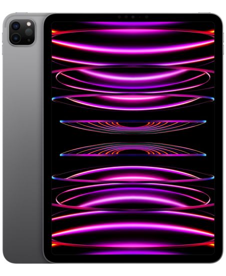  Apple iPad Pro 11 (2022), 128 ГБ, Wi-Fi + Cellular, Серый космос