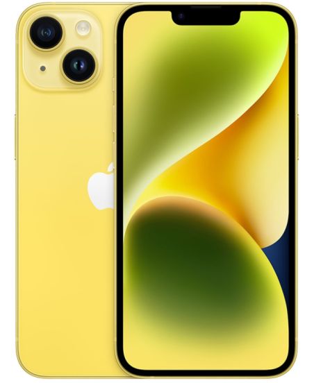 Apple iPhone 14, 512 ГБ, желтый, eSIM