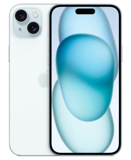 Apple iPhone 15 Plus, 128 ГБ, Dual eSIM, голубой