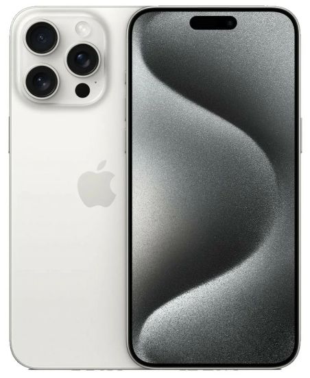Apple iPhone 15 Pro, 128 ГБ, белый титан, eSIM