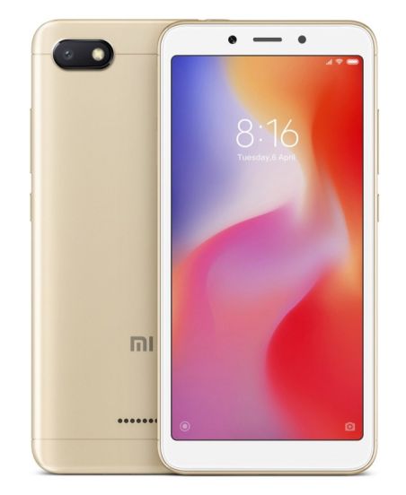 Xiaomi Redmi 6A, 16GB, Gold