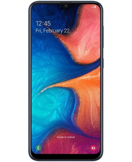 Samsung Galaxy A20, Blue (1 sim)