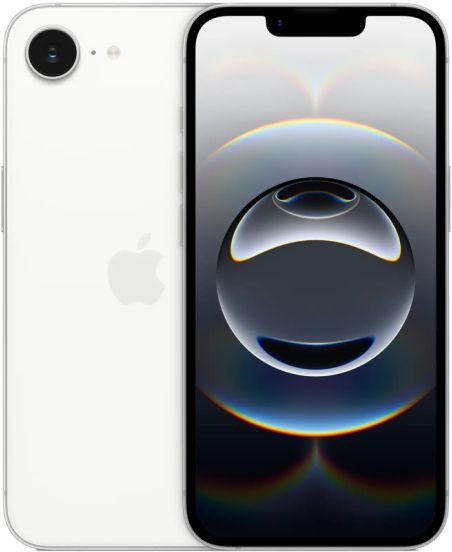 Apple iPhone 16e 256 GB, White, eSIM