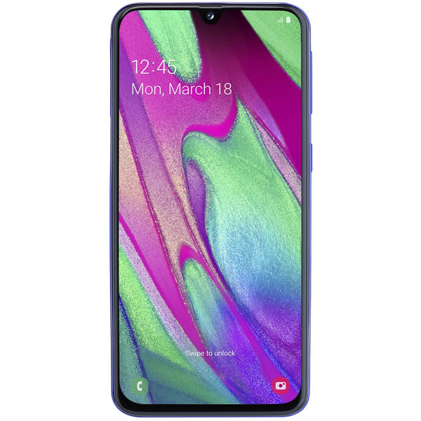 Samsung Galaxy A40, 4/64GB (голубой)