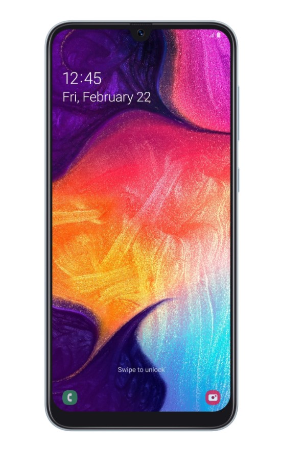 Samsung Galaxy A50 DUOS, 4/64GB (белый)